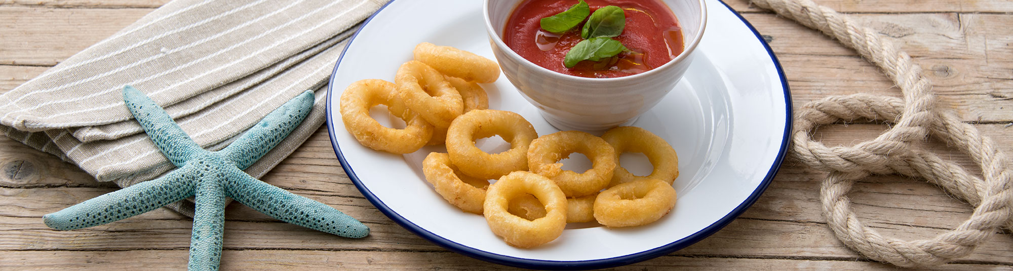 Anelli di Totano con Gazpacho - Ricette Findus