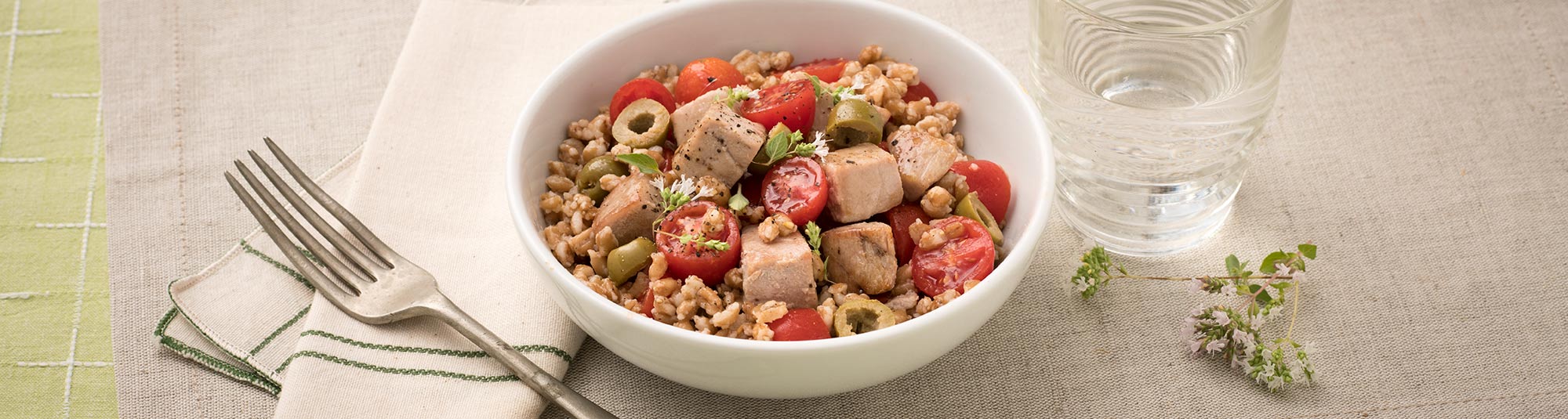 Insalata di Farro e Tonno - Ricette Findus