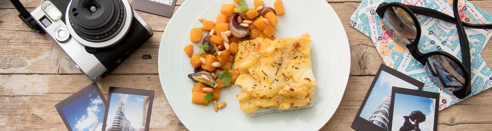 Merluzzo Gratinato con patate e rosmarino e zucca al curry - Ricette Findus