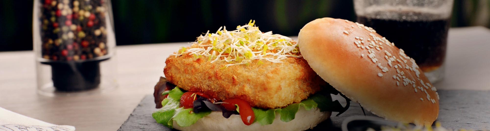 Ricetta Fish Burger con salsa rubra e germogli - Ricette Findus