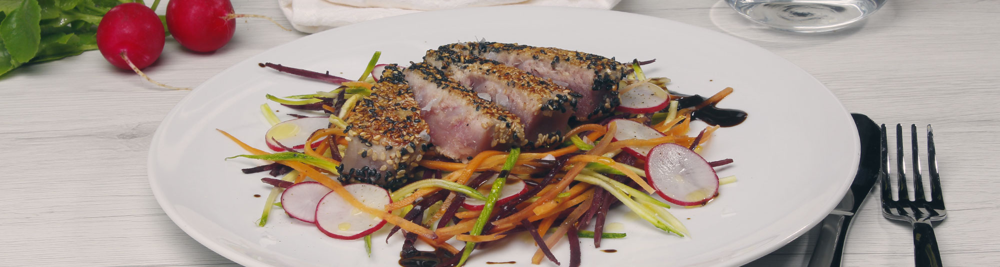 Ricetta Tagliata di Tonno al Sesamo in Padella - Ricette Findus