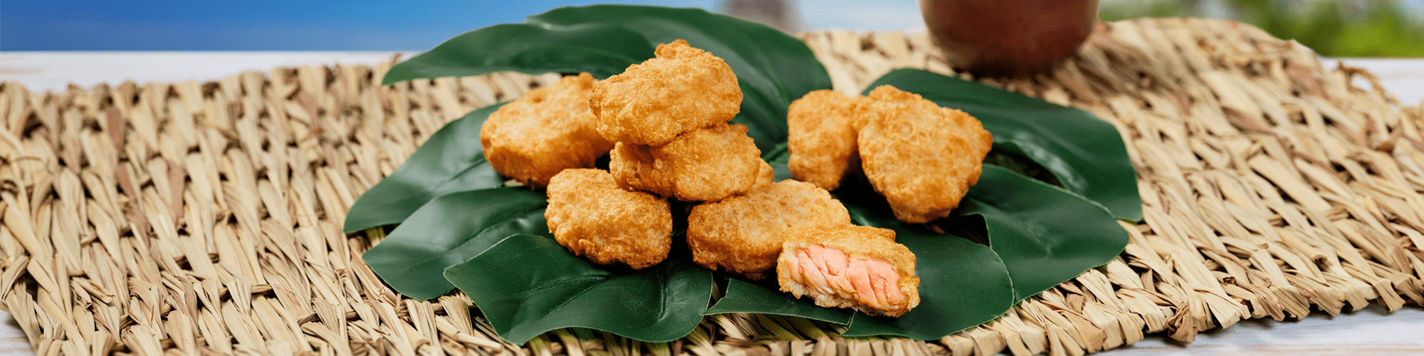 Nuggets di Salmone Rosa e maionese al mango – ricetta Findus 