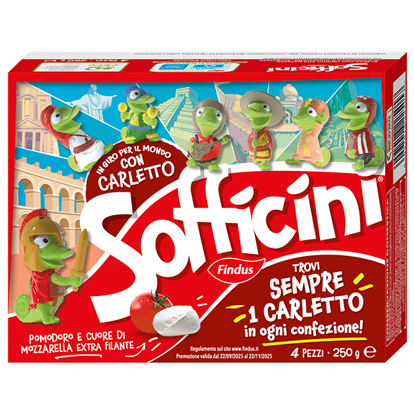 sofficini pomodoro e mozzarella- Findus 