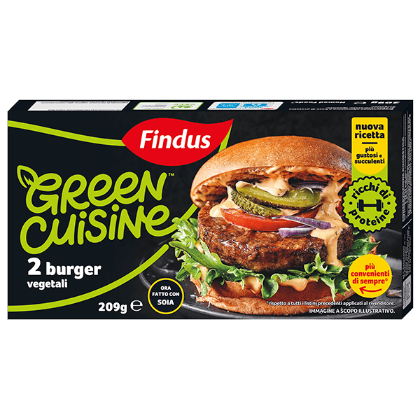 burger vegetali - green cuisine findus