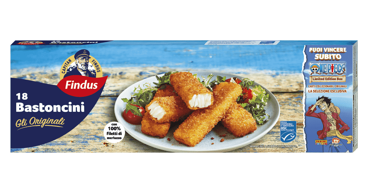 bastoncini findus 18 pezzi