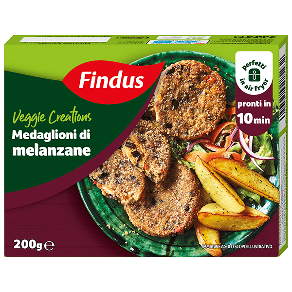 medaglioni di melanzane - veggie creations findus