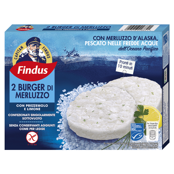 burger di merluzzo findus