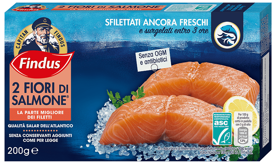 Fiori di Salmone - salmone surgelato
