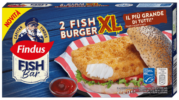 Fishburger XL 270g - Findus