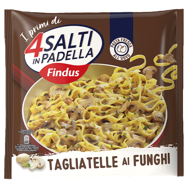Tagliatelle ai Funghi - 4 Salti in Padella Findus