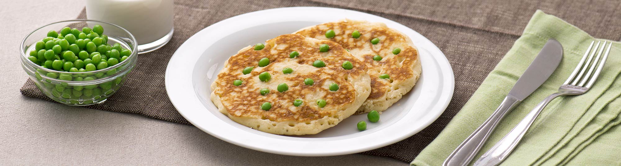 Ricetta Pancake con Pisellini - Ricette Findus