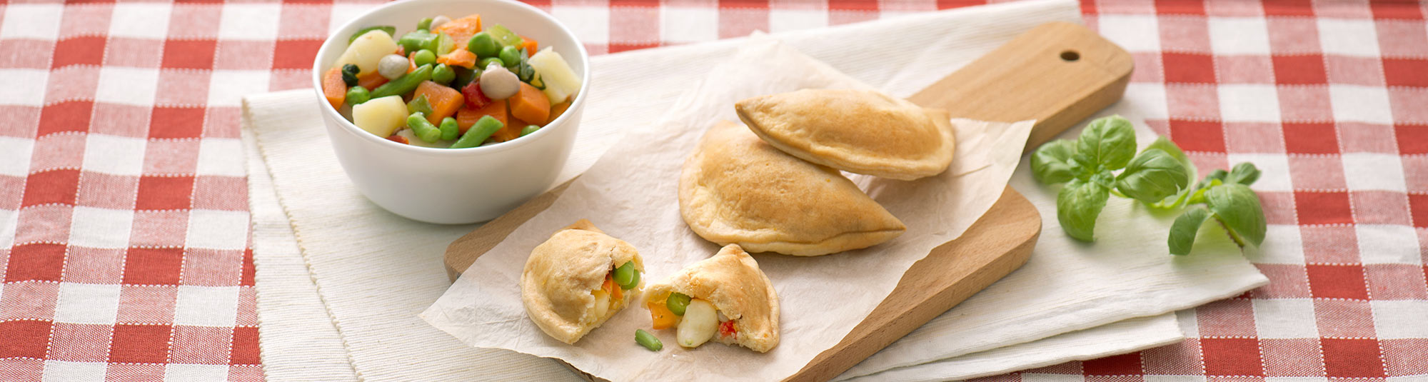 Ricetta Panzerotti al forno con Minetrone - Ricette Findus							
