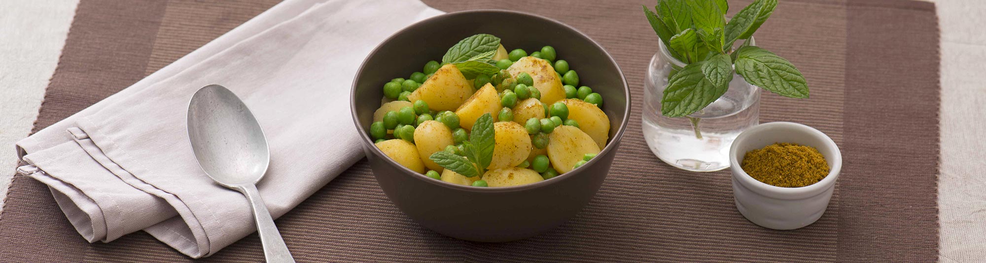 Ricetta Curry di Patete e Piselli - Ricette Findus							