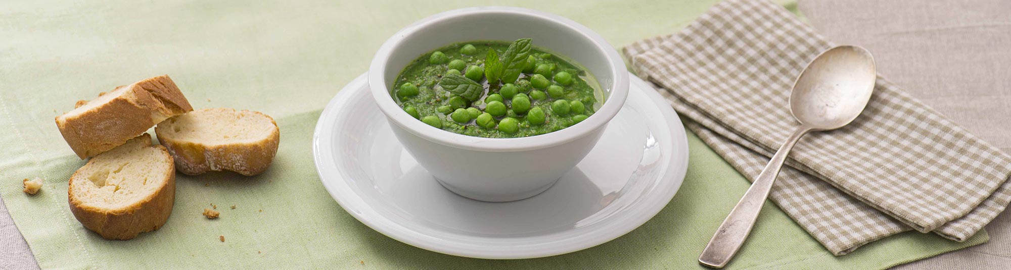 Ricetta Gazpacho di Piselli e Spinaci - Ricette Findus							