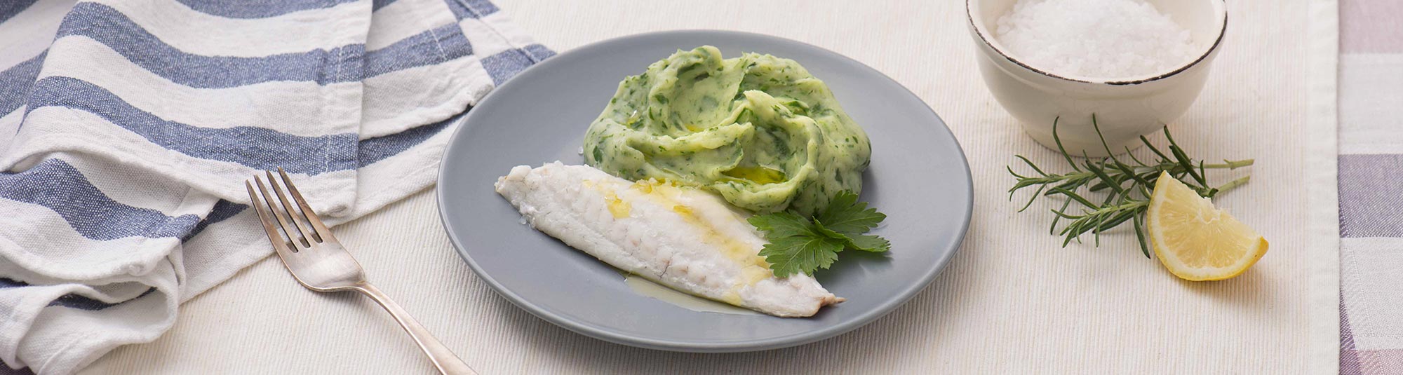 Ricetta Orata al Sale con Puré di Spinaci - Ricette Findus							