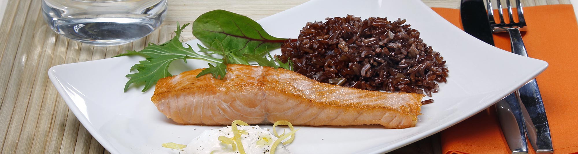 Ricetta Salmone con Yogurt Greco e Riso Rosso - Ricette Findus