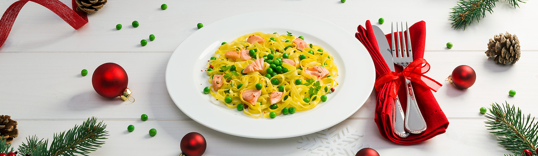 Ricetta Tagliatelle al Salmone con Piselli - Ricette Findus