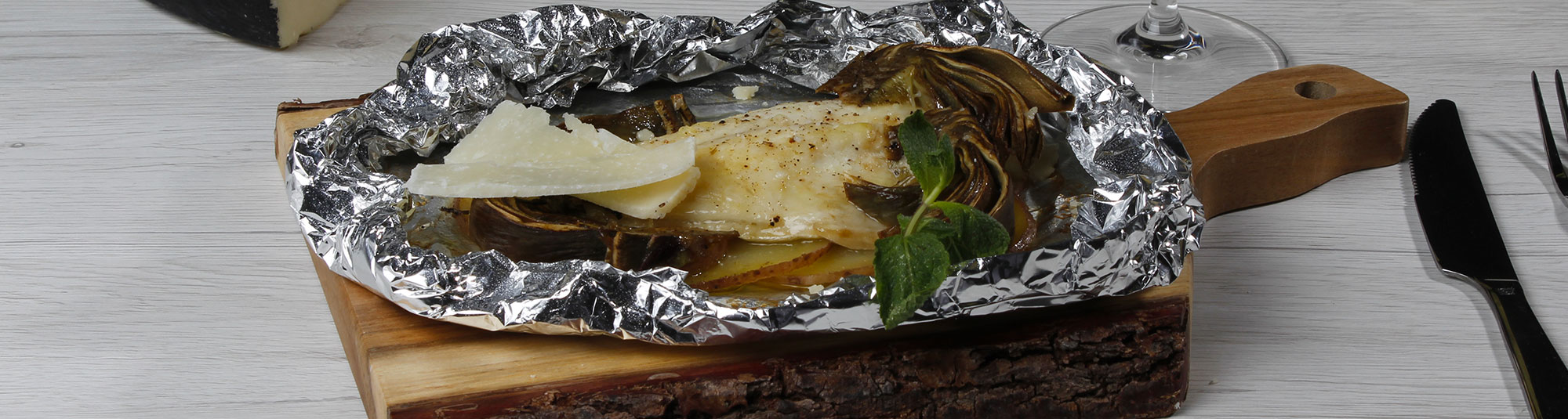 Ricetta Orata al Cartoccio con patate e carciofi - Findus							