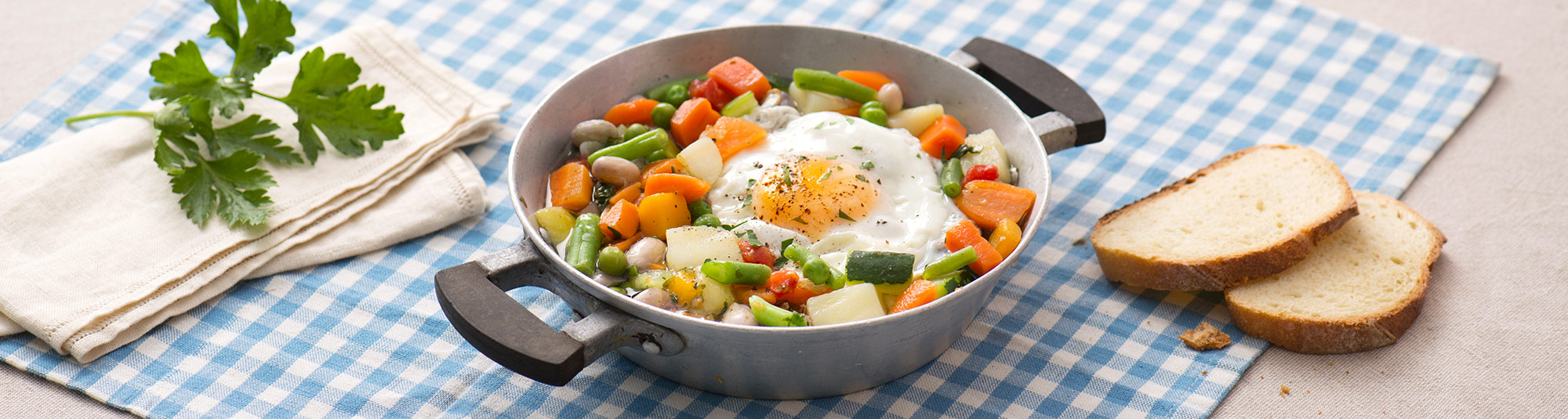 Ricetta Minestrone con Uova in Camicia - Ricette Findus							