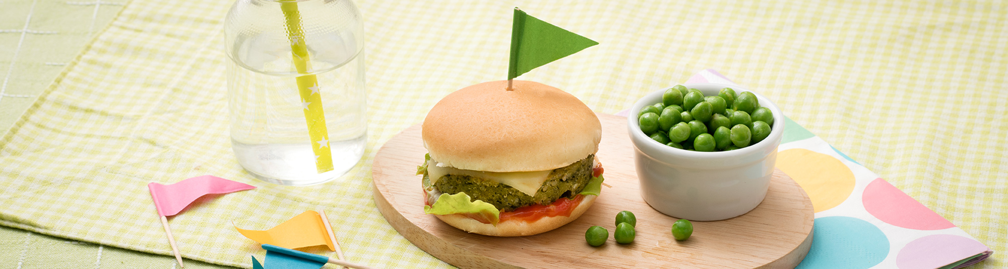 Ricetta Mini Burger di Piselli e Quinoa - Ricette Findus