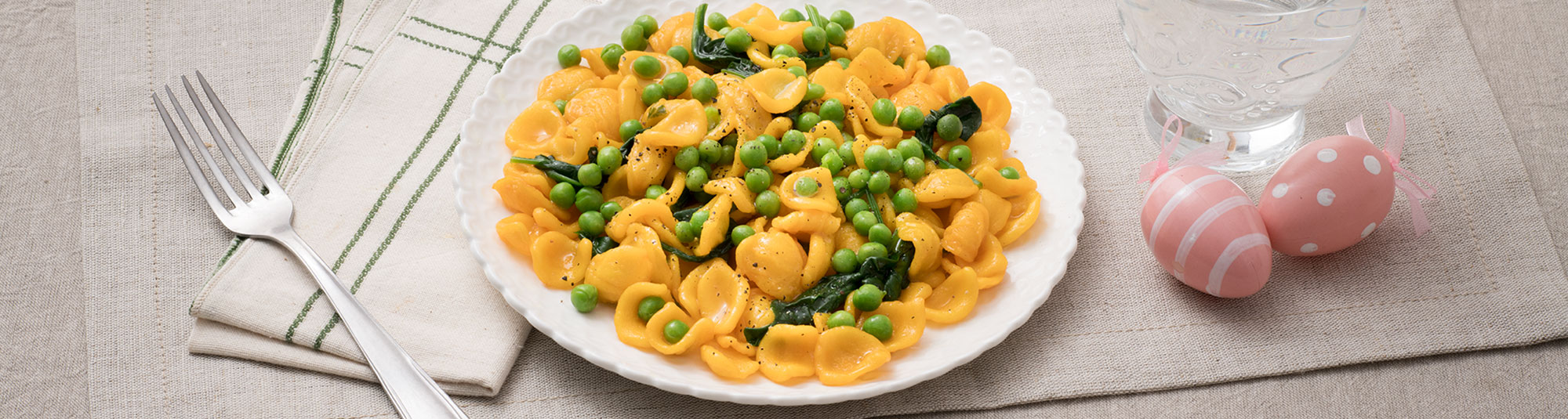 Ricetta Orecchiette con Piselli e Zafferano - Ricette Findus