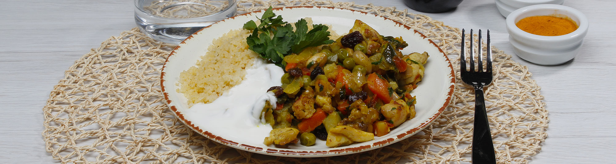 Ricetta Cous-cous con verdure e pollo speziato - Ricette Findus