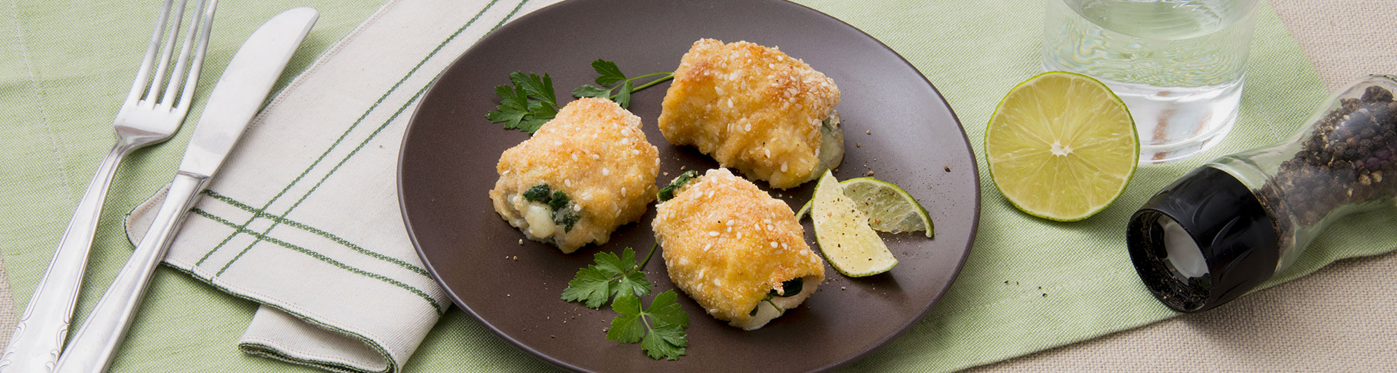 Involtini di Pollo e Spinaci - Ricette Findus