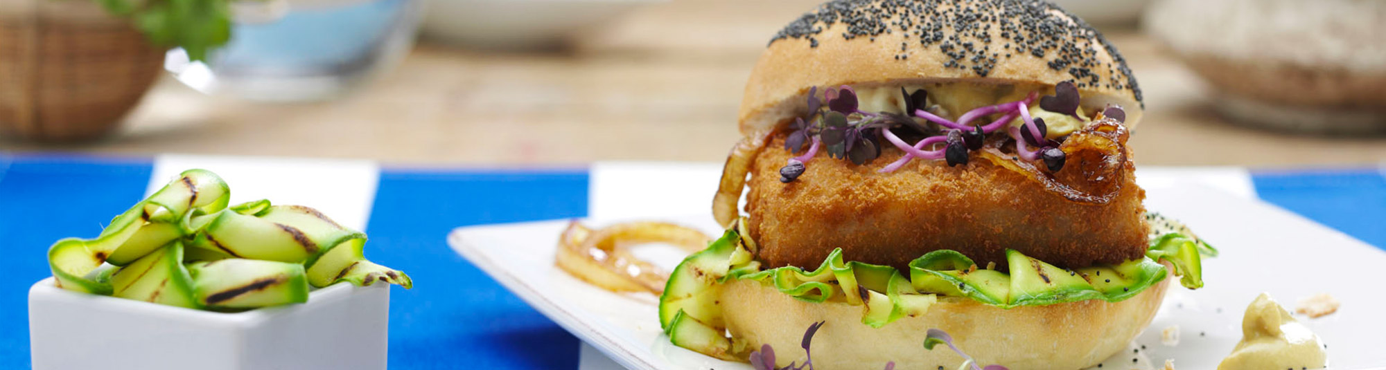 Burger di Pesce con zucchine grigliate - Ricette Findus							