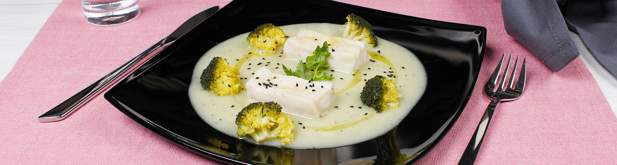 Ricetta Nasello al vapore, crema e broccolo verde - Ricette Findus
