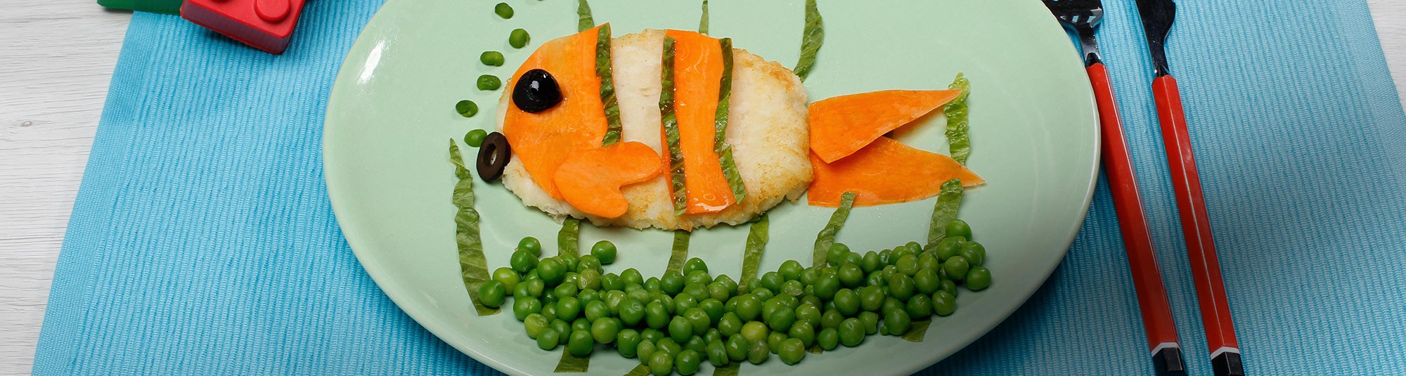 Ricetta Burger di Merluzzo con Carote, Piselli e Olive - Ricette Findus