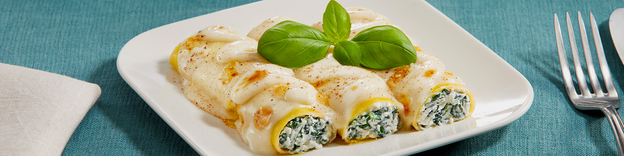 Cannelloni Ricotta e Spinaci