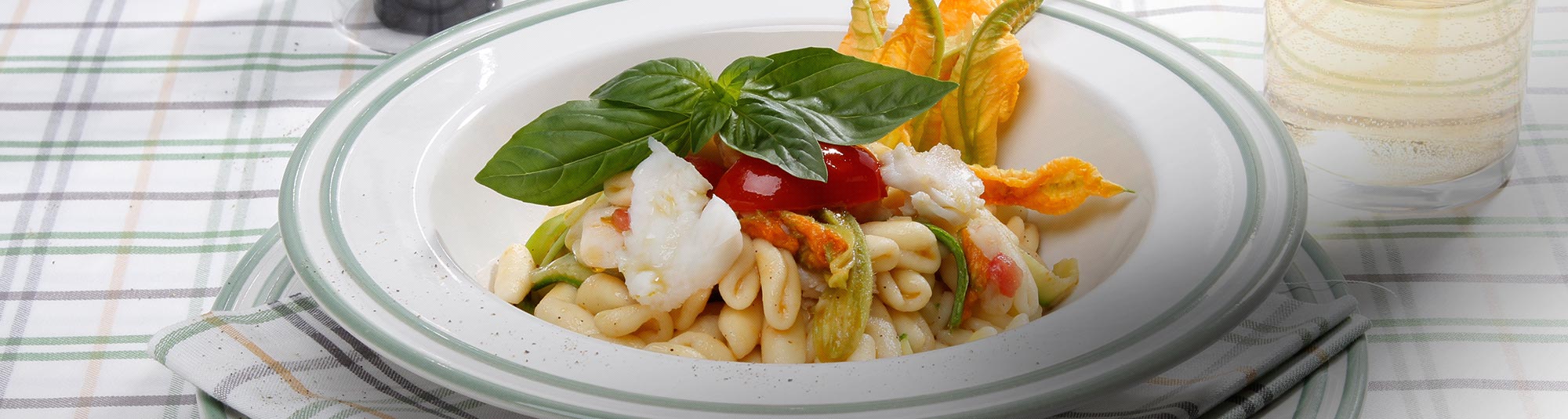 Ricetta Pasta con Nasello e Fiori di Zucchine - Ricette Findus