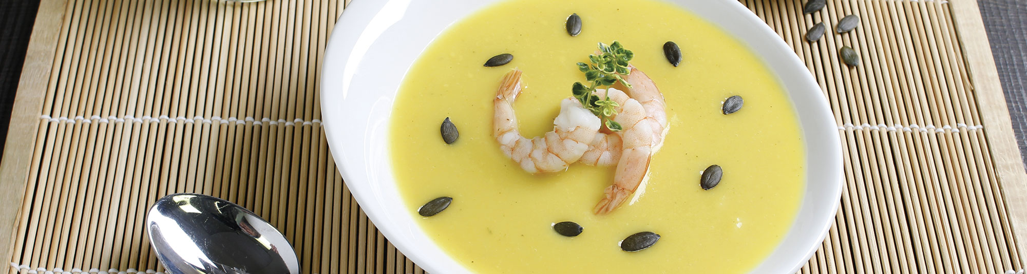 Cremosa di Pastinaca con Carota e Mazzancolle - Findus