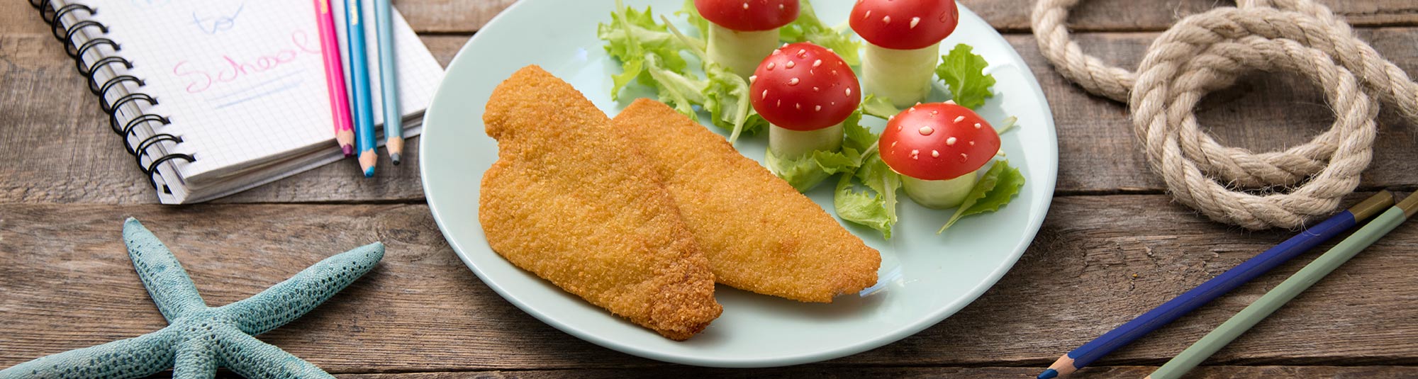 Platessa impanata con pomodori pachino - Ricetta Findus