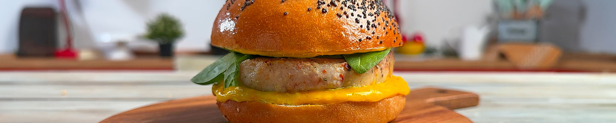 Burger di Nasello con maionese alla curcuma e spinacino – ingredienti e preparazione 