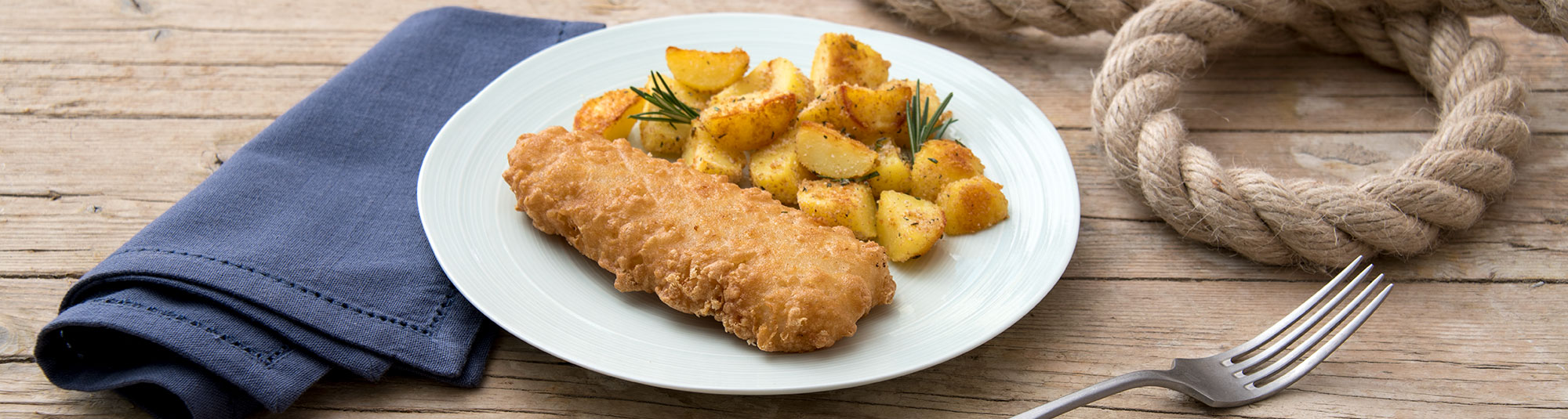 Merluzzo con patate rustiche croccanti - Ricette Findus