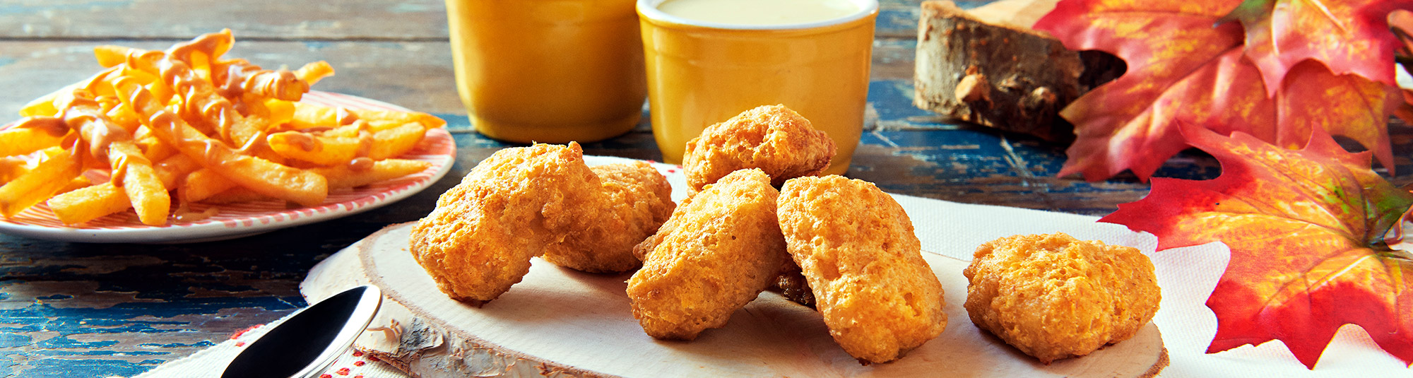 Poutine con Nuggets di Merluzzo e patatine - Ricette Findus