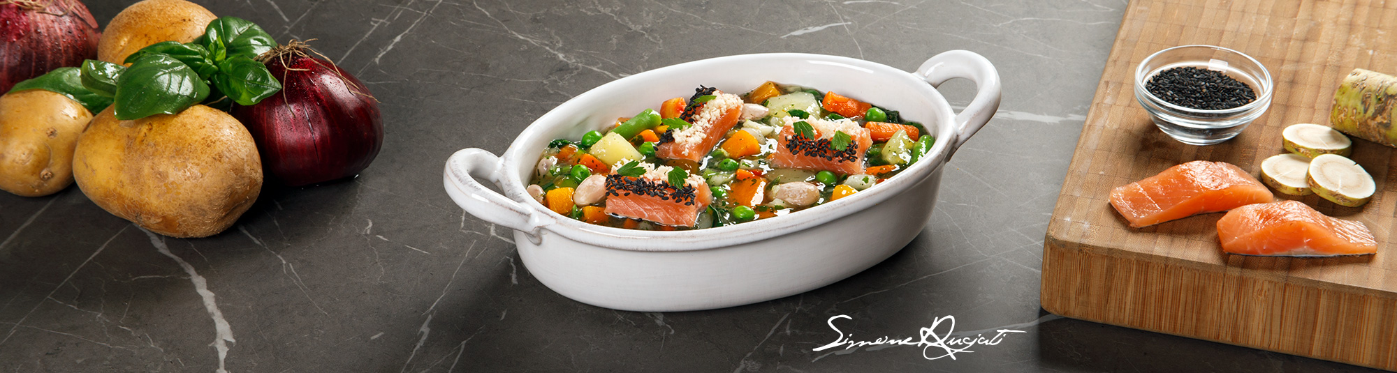 Ricetta Minestrone con trota affumicata e cren - Ricette Findus