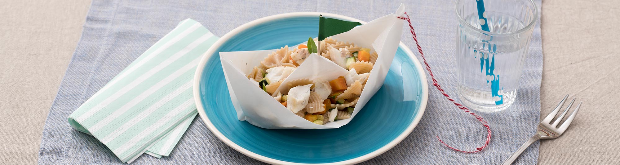 Insalata di Pasta con Orata in barchetta - Ricette Findus