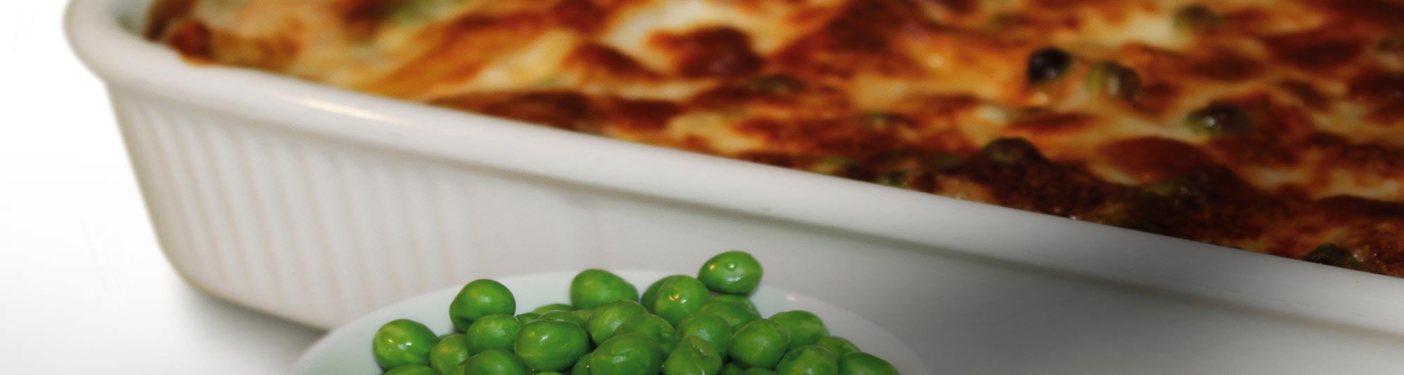 Ricetta di lasagnetta con piselli e gamberi