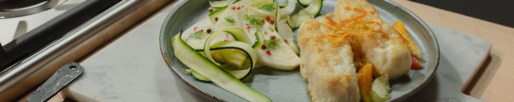 Merluzzo agli agrumi con pompelmo, lime e arancia – ingredienti e preparazione