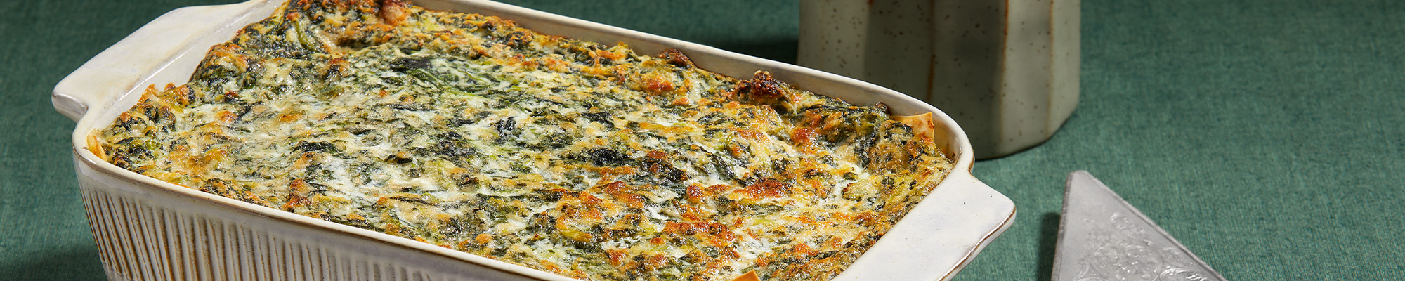 Lasagne ricotta e spinaci