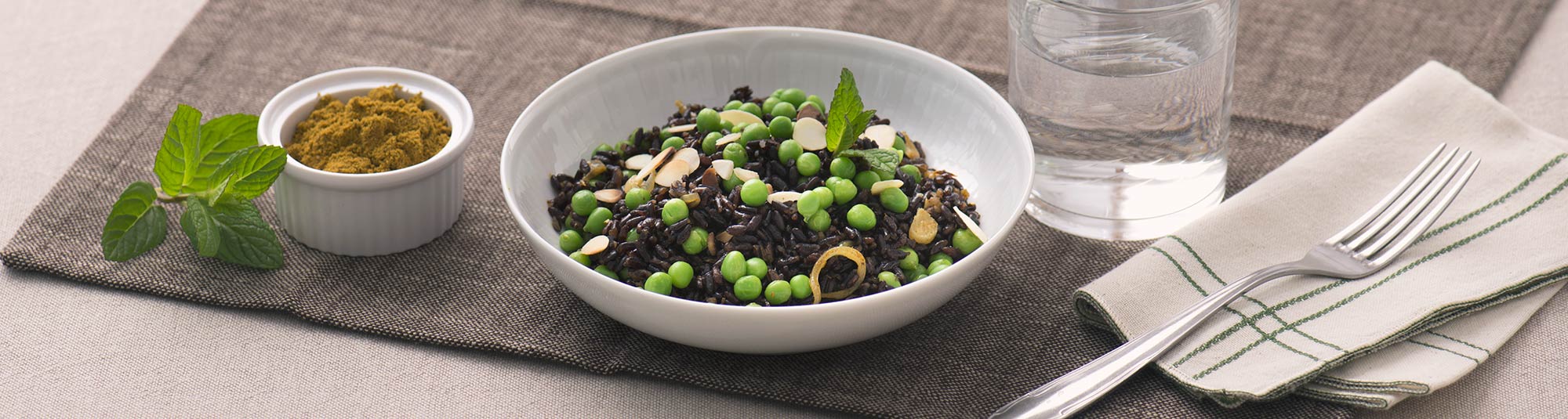 Ricetta Riso Venere al Curry con Piselli - Ricette Findus