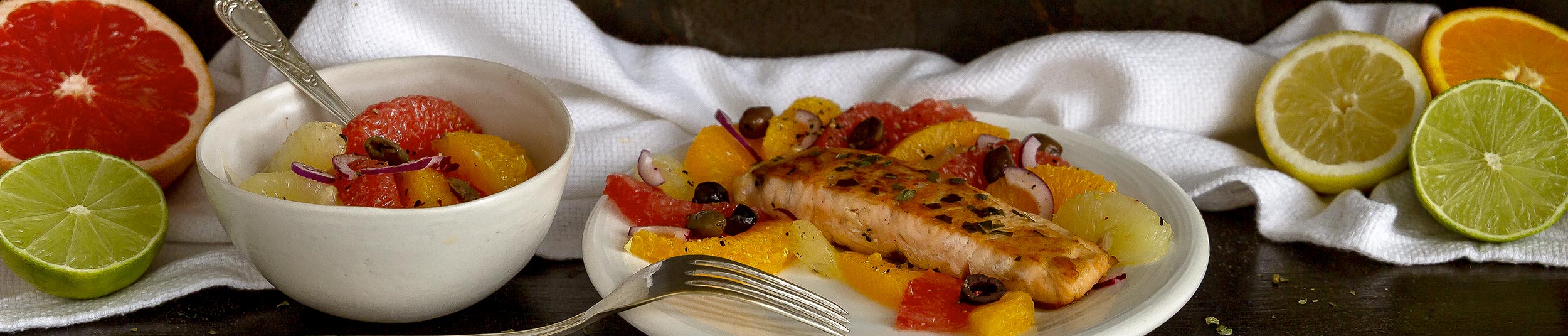 Fiori di Salmone con Insalata di Agrumi - Findus