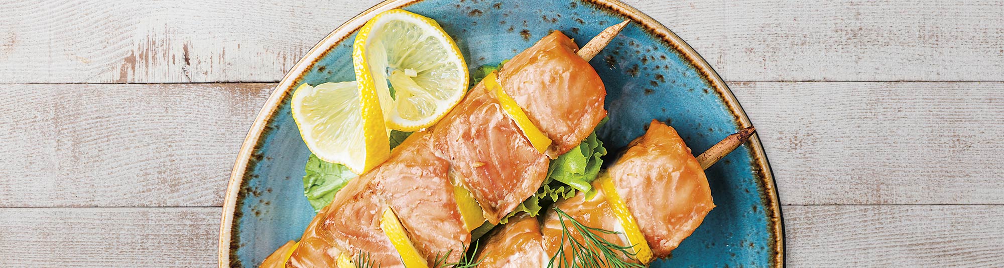 Spiedini di Salmone Marinati al Limone - Findus