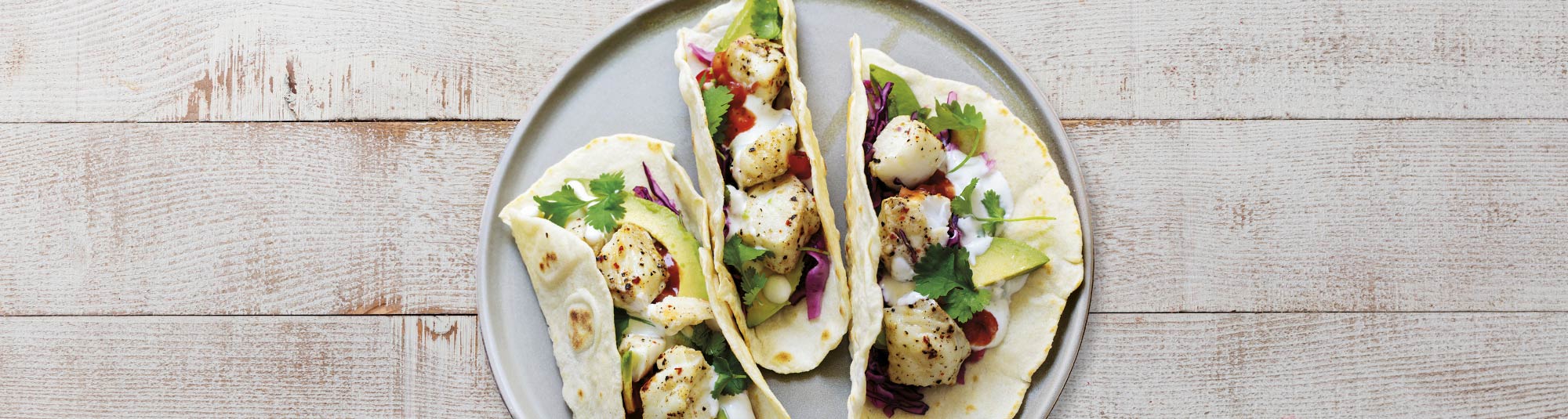 Tacos con Merluzzo Avocado e Cavolo Rosso - Findus