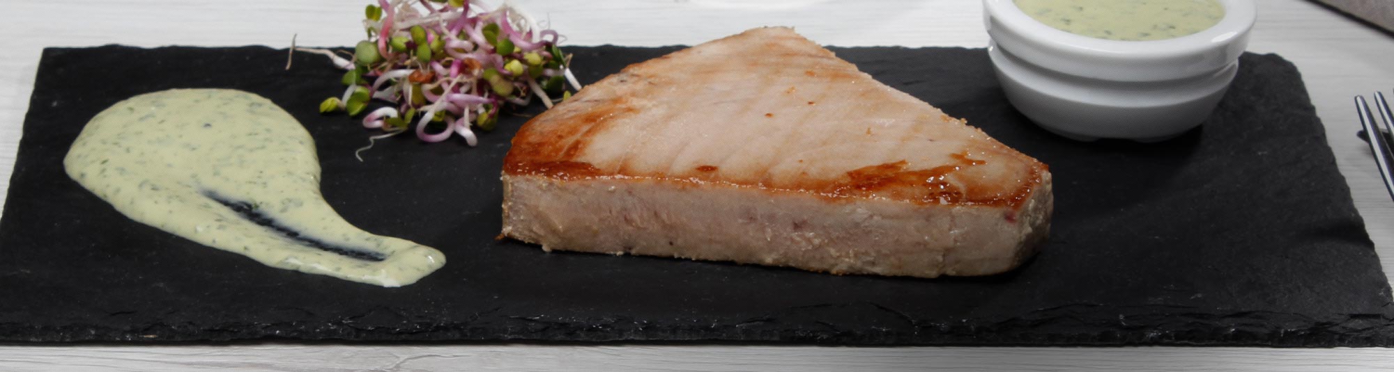 Ricetta Tonno con salsa di yogurt e mandorle  - Ricette Findus