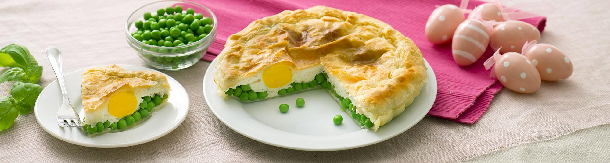 Ricetta Torta Pasqualina con Piselli - Ricette Findus