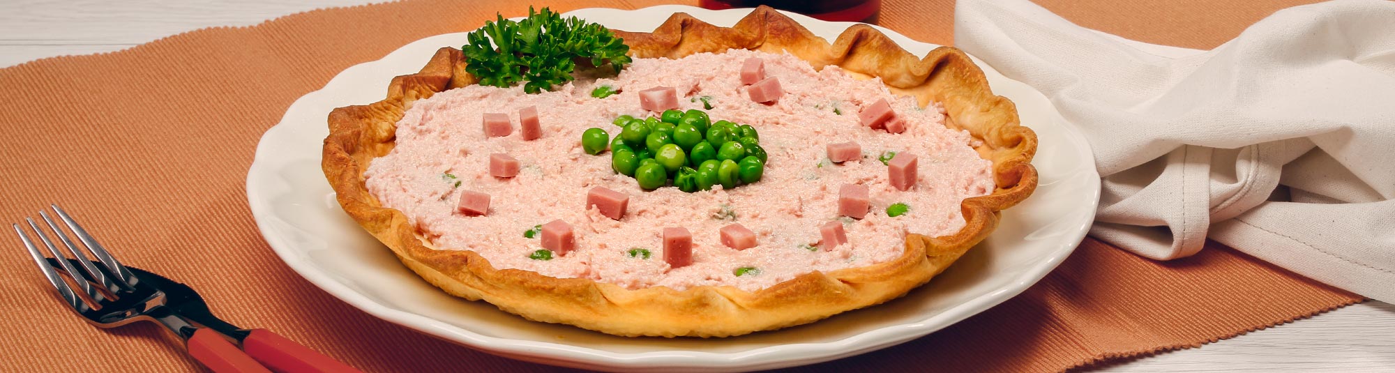 Ricetta Torta Salata con Piselli e Mortadella - Ricette Findus