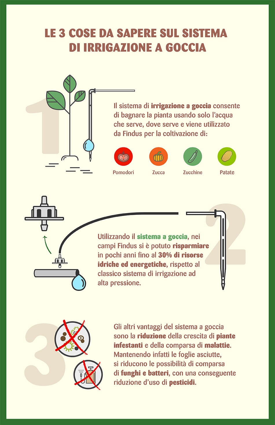 Irrigazione a goccia